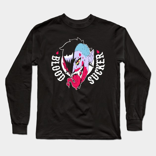 Blood Sucker Long Sleeve T-Shirt by RobS